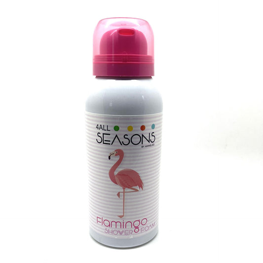 4 All seasons shower foam flamingo.